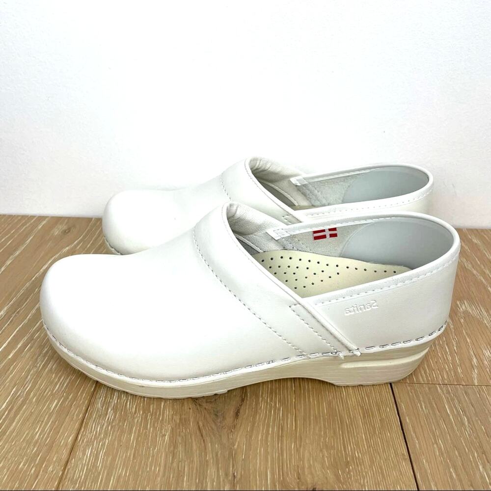Sanita | White Clogs Swedish Slip Ons Professional Nurse Medical